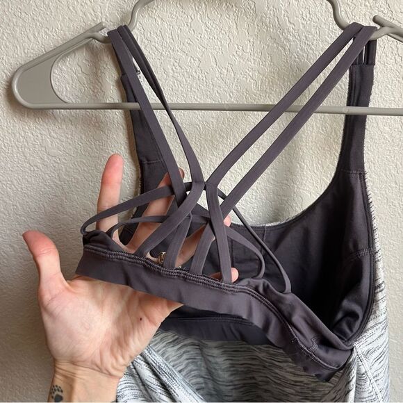 Lululemon Free to Be Serene Tank Purple Marled Gray - Picture 8 of 10